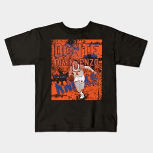 Donte divincenzo || new york knicks Kids T-Shirt